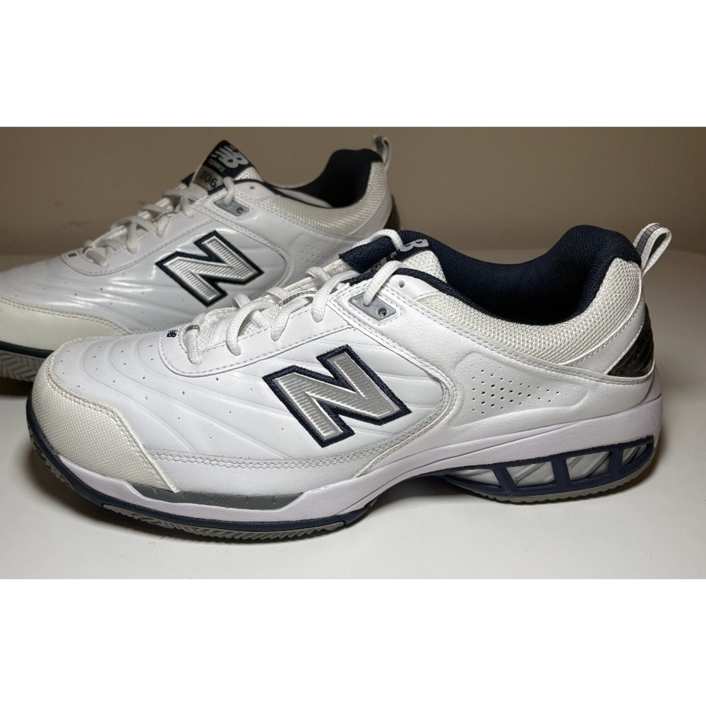 New Balance Men's 806 Tennis shoes | White/Blue | Size 11.5